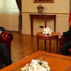 Davutoğlu Barzani'yle görüştü Davutoğlu Barzani'yle görüştü