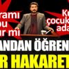 ﻿ Dekandan öğrenciye ağır hakaretler