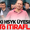 Eski HSYK üyesinin FETÖ itirafları