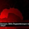 Siirt Özel İdarespor, Bitlis Özgüzelderespor maçını ... Siirt Özel İdarespor, Bitlis Özgüzelderespor maçını ...