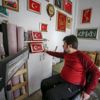 Filografi sanatıyla hayata tutunan gazi, engellilere ...