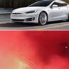 Tesla, park halinde yanan aracı inceleyecek Tesla, park halinde yanan aracı inceleyecek