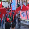 Suruç'taki cenazelere uzun namlulu karşılama Suruç'taki cenazelere uzun namlulu karşılama