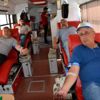 Korkuteli nde kan bağışı standı açıldı