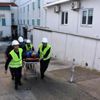 Hastanedeki yangın tatbikatı gerçeği aratmadı Hastanedeki yangın tatbikatı gerçeği aratmadı