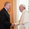 ﻿Erdoğan Papa ile Gazze'yi görüştü