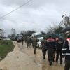 Tekirdağ'da askeri araç sele kapıldı