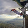 Balonla "wingsuit" heyecanı Balonla "wingsuit" heyecanı