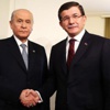 Başbakan Davutoğlu ile MHP Genel Başkanı Bahçeli bir araya geldi