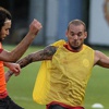 Galatasaray Hamit dışında tam kadro çalıştı Galatasaray Hamit dışında tam kadro çalıştı