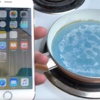 iPhone’u kaynar pastele attılar iPhone’u kaynar pastele attılar