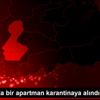 Batman da bir apartman karantinaya alındı Batman da bir apartman karantinaya alındı