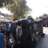 İşçi servisi devrildi: 11 yaralı İşçi servisi devrildi: 11 yaralı