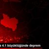 Manisa da 4.1 büyüklüğünde deprem Manisa da 4.1 büyüklüğünde deprem