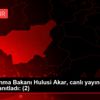 Milli Savunma Bakanı Hulusi Akar, canlı yayında soruları ...
