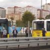 Okmeydanı'nda metrobüs kazası: Yaralılar var