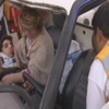 Camdan girip kadının kucağına düştü Camdan girip kadının kucağına düştü