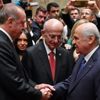 TBMM resepsiyonunda kritik görüşme!