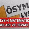 LYS 1 Matematik soruları cevapları 2017 sınav yorumları osym.gov.tr