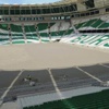 "Timsah Arena"nın zemini çimlendiriliyor "Timsah Arena"nın zemini çimlendiriliyor