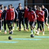 Karabükspor çalışmalarını sürdürdü Karabükspor çalışmalarını sürdürdü
