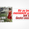 Kırmızılı Kadın'a gaz sıkan polisin cezası belli oldu