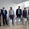 Üreticilere 74 adet alüminyum güğüm dağıtıldı Üreticilere 74 adet alüminyum güğüm dağıtıldı