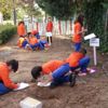 İhlas Koleji öğrencilerinden arkeolojik kazı çalışması