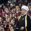 Binlerce Müslüman Moskova'da toplandı: Peygamberimiz'e hakaret ettirmeyiz Binlerce Müslüman Moskova'da toplandı: Peygamberimiz'e hakaret ettirmeyiz