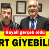 Tişört giyme hayali gerçek oldu Tişört giyme hayali gerçek oldu
