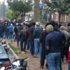 6 aylık iş için uzun kuyruklar oluştu 6 aylık iş için uzun kuyruklar oluştu