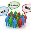 KONDA ilk kez referandum anketi açıkladı: “Evet” ve “Hayır” bıçak sırtı KONDA ilk kez referandum anketi açıkladı: “Evet” ve “Hayır” bıçak sırtı