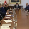 Davutoğlu Güvenlik Toplantısı Düzenledi