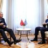 Erdoğan-Çipras görüşmesi