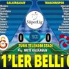 GS - TS maçı CANLI TAKİP | Galatasaray - Trabzonspor CANLI ANLATIM İZLE