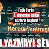 Tarih yazmayı severim