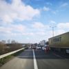 TEM'de trafiği kilitleyen kaza