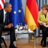 Almanya'da Merkel-Obama görüşmesi