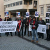 O tutuklama protesto edildi O tutuklama protesto edildi