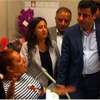 Demirtaş DHA muhabirini ziyaret etti Demirtaş DHA muhabirini ziyaret etti