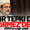 Görmez'den Hollanda'ya tepki! Görmez'den Hollanda'ya tepki!