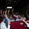 Hürriyet gazetesi binasında protesto