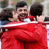 Trabzonspor'da neşeli idman Trabzonspor'da neşeli idman