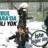 Okulların kar nedeniyle tatil edildiği iller