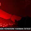 İBB ÖNÜNDE KENDİSİNİ YAKMAK İSTEDİ