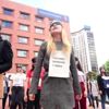 Kadına yönelik şiddete karşı danslı protesto