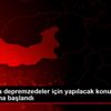 Malatya da depremzedeler için yapılacak konutların ... Malatya da depremzedeler için yapılacak konutların ...