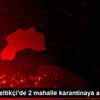 Burdur Çeltikçi de 2 mahalle karantinaya alındı Burdur Çeltikçi de 2 mahalle karantinaya alındı