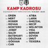 Beşiktaş'ta kamp kadrosu belli oldu! Yıldız isim Başakşehir maçında yok