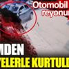 ﻿Ölümden saniyelerle kurtuldular